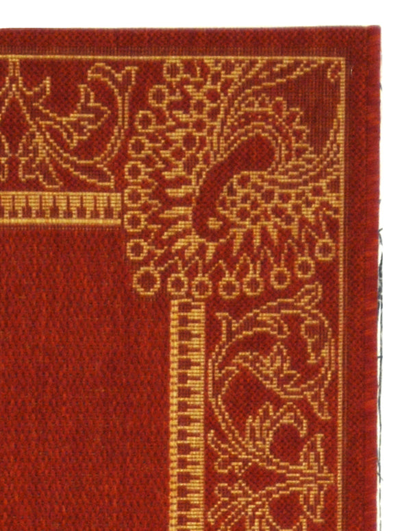 Safavieh Cy2965 Power Loomed 85.4% Polypropylene/10.4% Polyester/4.2% Latex Outdoor Rug CY2965-3707-27