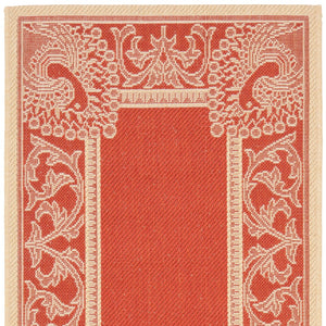 Safavieh Cy2965 Power Loomed 85.4% Polypropylene/10.4% Polyester/4.2% Latex Outdoor Rug CY2965-3707-27