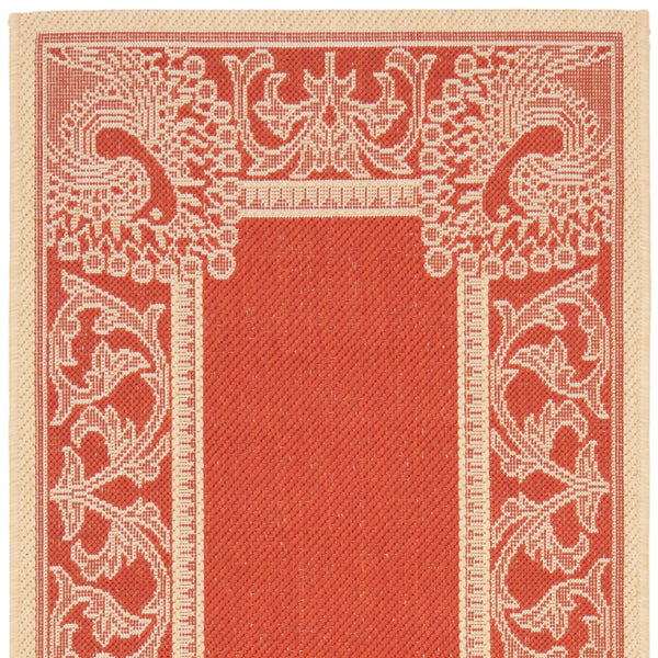 Safavieh Cy2965 Power Loomed 85.4% Polypropylene/10.4% Polyester/4.2% Latex Outdoor Rug CY2965-3707-27