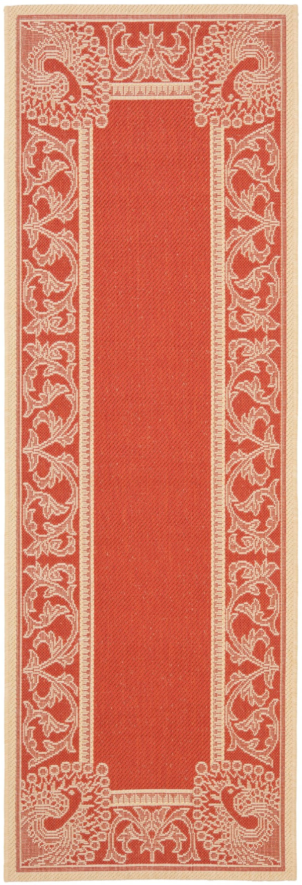 Safavieh Cy2965 Power Loomed 85.4% Polypropylene/10.4% Polyester/4.2% Latex Outdoor Rug CY2965-3707-27