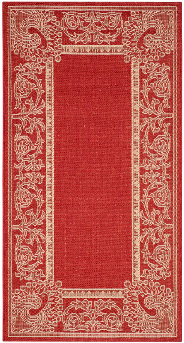 Safavieh Cy2965 Power Loomed 85.4% Polypropylene/10.4% Polyester/4.2% Latex Outdoor Rug CY2965-3707-3