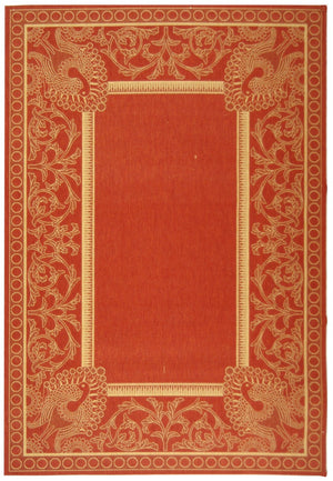 Safavieh Cy2965 Power Loomed 85.4% Polypropylene/10.4% Polyester/4.2% Latex Outdoor Rug CY2965-3707-214