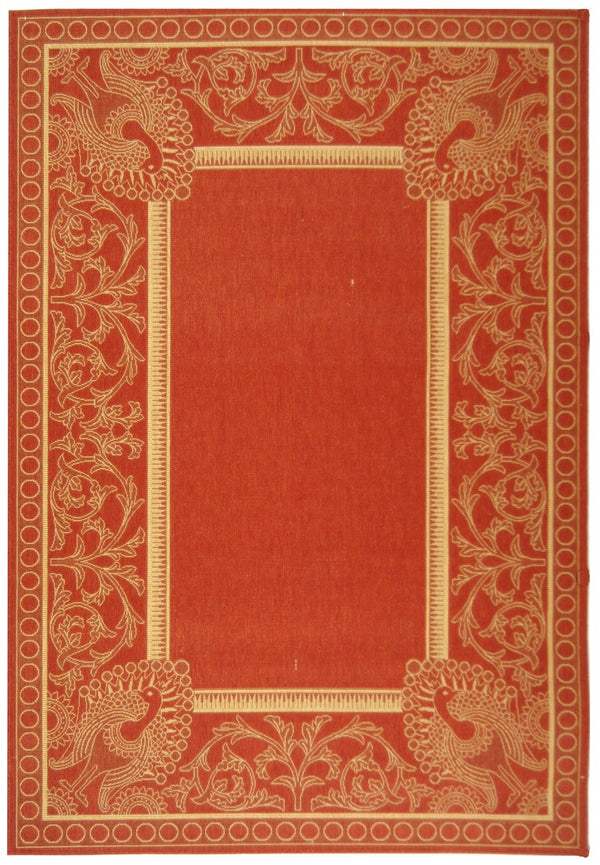 Safavieh Cy2965 Power Loomed 85.4% Polypropylene/10.4% Polyester/4.2% Latex Outdoor Rug CY2965-3707-214