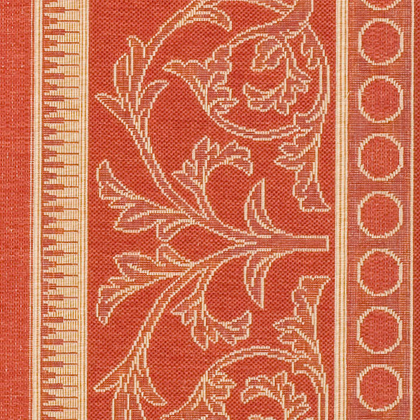 Safavieh Cy2965 Power Loomed 85.4% Polypropylene/10.4% Polyester/4.2% Latex Outdoor Rug CY2965-3707-214