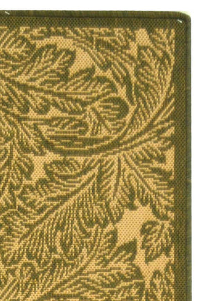 Safavieh Cy2996 Power Loomed 85.4% Polypropylene/10.4% Polyester/4.2% Latex Outdoor Rug CY2996-1E01-27