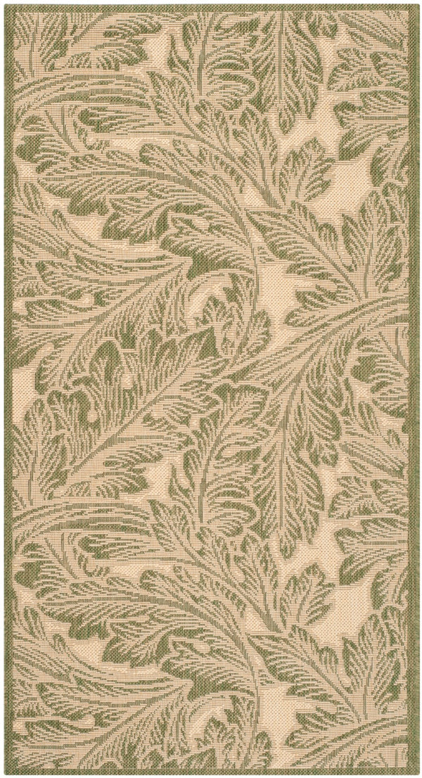 Safavieh Cy2996 Power Loomed 85.4% Polypropylene/10.4% Polyester/4.2% Latex Outdoor Rug CY2996-1E01-3