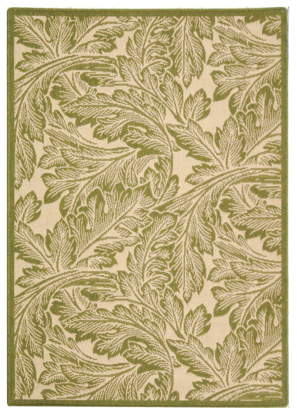 Safavieh Cy2996 Power Loomed 85.4% Polypropylene/10.4% Polyester/4.2% Latex Outdoor Rug CY2996-1E01-4