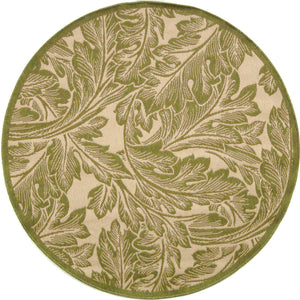 Safavieh Cy2996 Power Loomed 85.4% Polypropylene/10.4% Polyester/4.2% Latex Outdoor Rug CY2996-1E01-5R