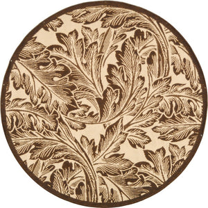 Safavieh Cy2996 Power Loomed 85.4% Polypropylene/10.4% Polyester/4.2% Latex Outdoor Rug CY2996-3001-5R