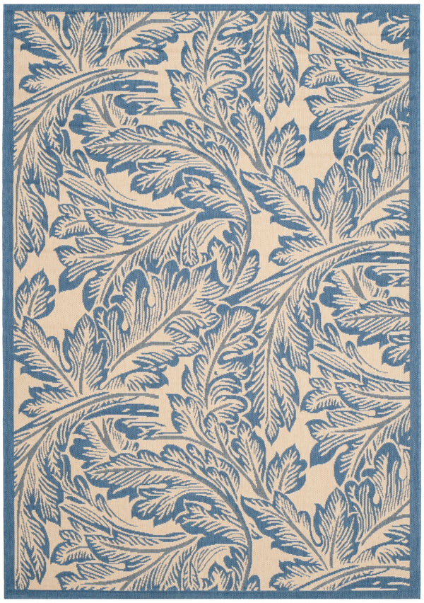 Safavieh Cy2996 Power Loomed 85.4% Polypropylene/10.4% Polyester/4.2% Latex Outdoor Rug CY2996-3101-3