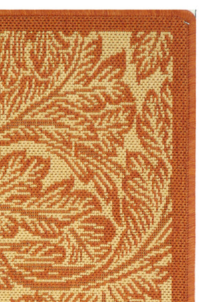 Safavieh Cy2996 Power Loomed 85.4% Polypropylene/10.4% Polyester/4.2% Latex Outdoor Rug CY2996-3201-2