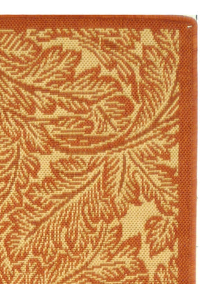 Safavieh Cy2996 Power Loomed 85.4% Polypropylene/10.4% Polyester/4.2% Latex Outdoor Rug CY2996-3201-27