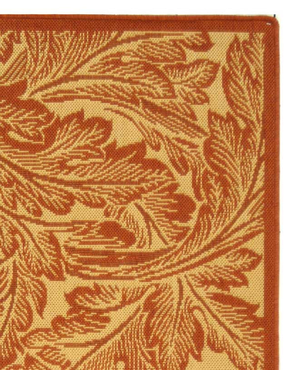 Safavieh Cy2996 Power Loomed 85.4% Polypropylene/10.4% Polyester/4.2% Latex Outdoor Rug CY2996-3201-4