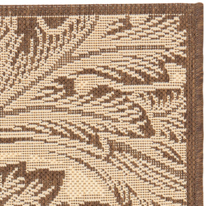 Safavieh Cy2996 Power Loomed 85.4% Polypropylene/10.4% Polyester/4.2% Latex Outdoor Rug CY2996-3401-2