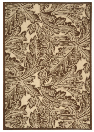 Safavieh Cy2996 Power Loomed 85.4% Polypropylene/10.4% Polyester/4.2% Latex Outdoor Rug CY2996-3401-4