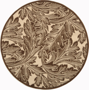 Safavieh Cy2996 Power Loomed 85.4% Polypropylene/10.4% Polyester/4.2% Latex Outdoor Rug CY2996-3401-5R