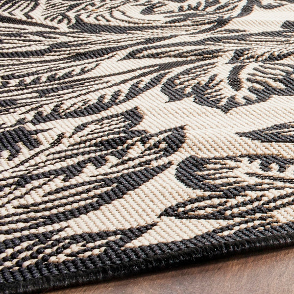 Safavieh Cy2996 Power Loomed 85.4% Polypropylene/10.4% Polyester/4.2% Latex Outdoor Rug CY2996-3901-5R