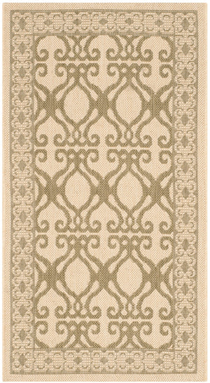 Safavieh Cy3040 Power Loomed 85.4% Polypropylene/10.4% Polyester/4.2% Latex Outdoor Rug CY3040-1E01-2