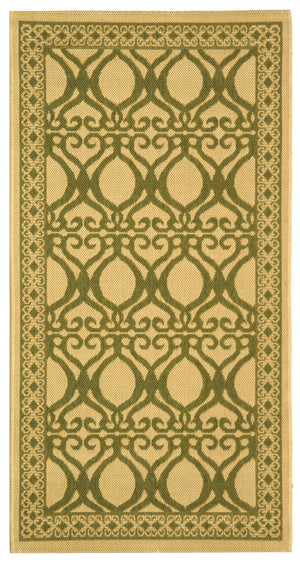 Safavieh Cy3040 Power Loomed 85.4% Polypropylene/10.4% Polyester/4.2% Latex Outdoor Rug CY3040-1E01-3