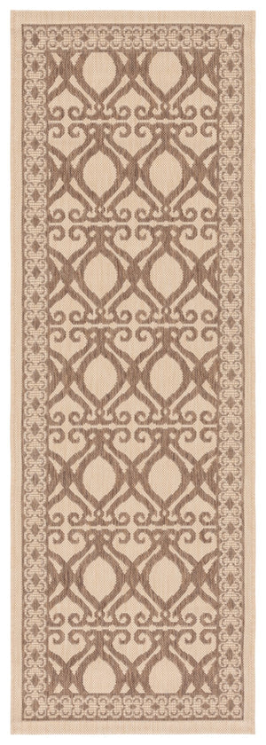 Safavieh Cy3040 Power Loomed 85.4% Polypropylene/10.4% Polyester/4.2% Latex Outdoor Rug CY3040-3001-27