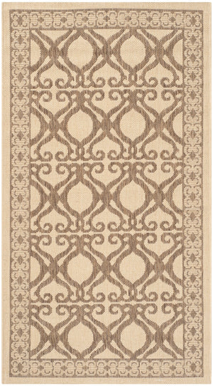 Safavieh Cy3040 Power Loomed 85.4% Polypropylene/10.4% Polyester/4.2% Latex Outdoor Rug CY3040-3001-3