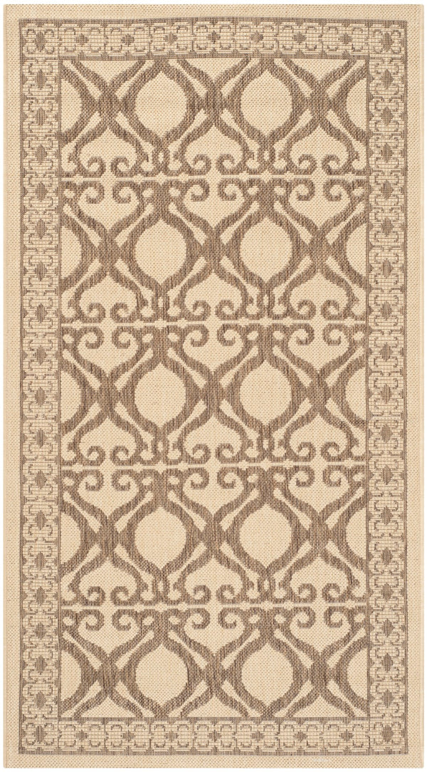 Safavieh Cy3040 Power Loomed 85.4% Polypropylene/10.4% Polyester/4.2% Latex Outdoor Rug CY3040-3001-3