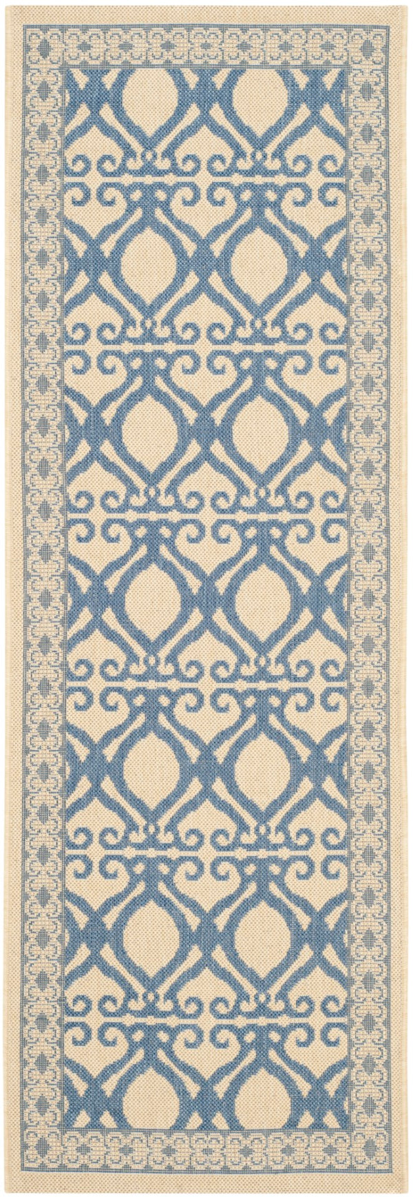 Safavieh Cy3040 Power Loomed 85.4% Polypropylene/10.4% Polyester/4.2% Latex Outdoor Rug CY3040-3101-3