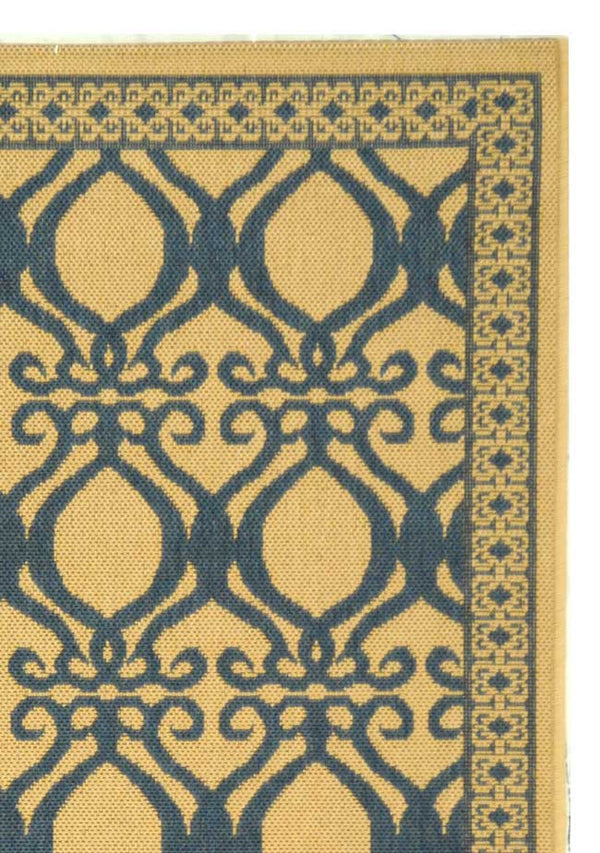 Safavieh Cy3040 Power Loomed 85.4% Polypropylene/10.4% Polyester/4.2% Latex Outdoor Rug CY3040-3101-4