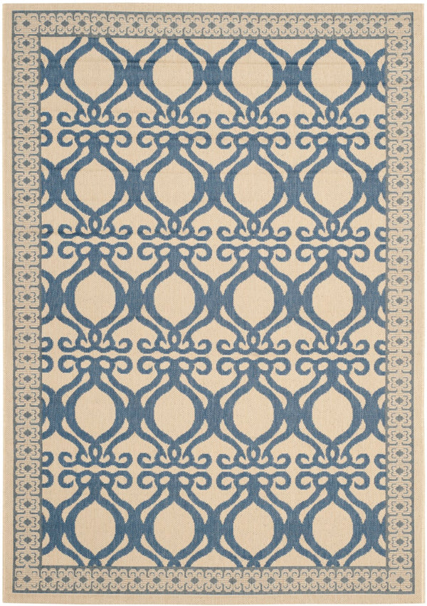 Safavieh Cy3040 Power Loomed 85.4% Polypropylene/10.4% Polyester/4.2% Latex Outdoor Rug CY3040-3101-3