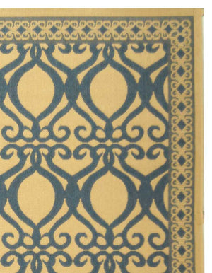 Safavieh Cy3040 Power Loomed 85.4% Polypropylene/10.4% Polyester/4.2% Latex Outdoor Rug CY3040-3101-3