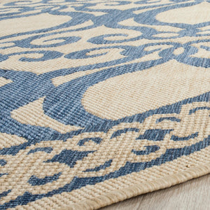 Safavieh Cy3040 Power Loomed 85.4% Polypropylene/10.4% Polyester/4.2% Latex Outdoor Rug CY3040-3101-3