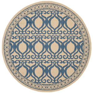 Safavieh Cy3040 Power Loomed 85.4% Polypropylene/10.4% Polyester/4.2% Latex Outdoor Rug CY3040-3101-3