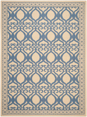 Safavieh Cy3040 Power Loomed 85.4% Polypropylene/10.4% Polyester/4.2% Latex Outdoor Rug CY3040-3101-3
