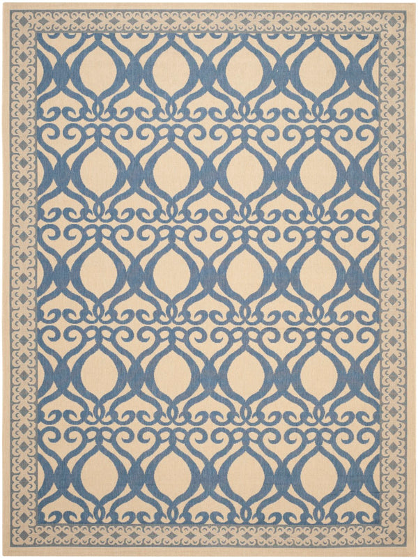 Safavieh Cy3040 Power Loomed 85.4% Polypropylene/10.4% Polyester/4.2% Latex Outdoor Rug CY3040-3101-3