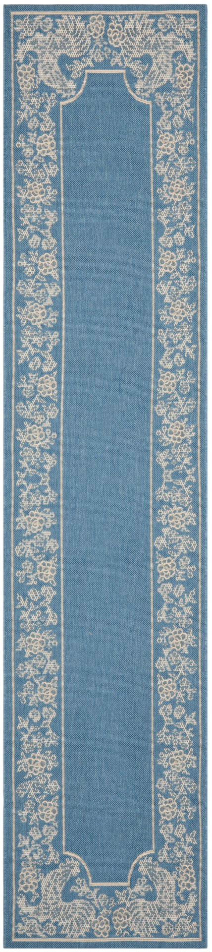 Safavieh Cy3305 Power Loomed 85.4% Polypropylene/10.4% Polyester/4.2% Latex Outdoor Rug CY3305-3103-5R