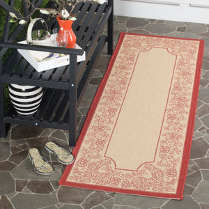 Safavieh Cy3305 Power Loomed 85.4% Polypropylene/10.4% Polyester/4.2% Latex Outdoor Rug CY3305-3701-27