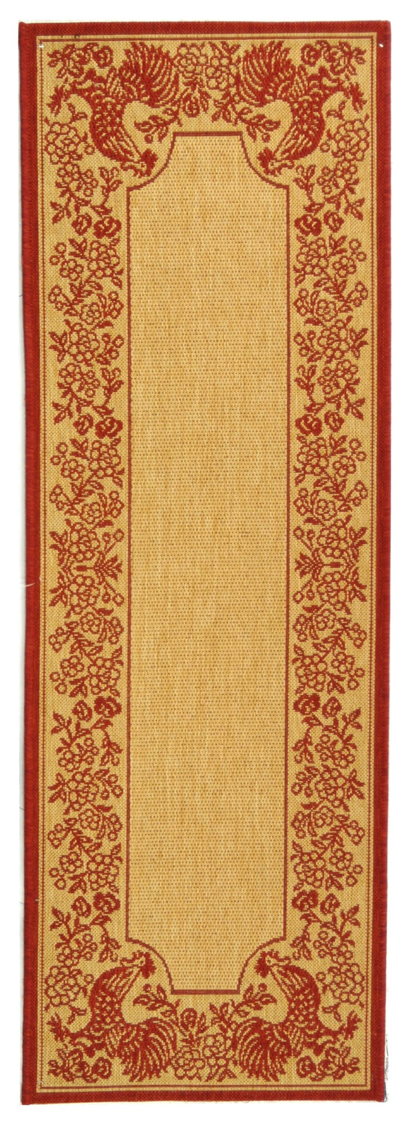 Safavieh Cy3305 Power Loomed 85.4% Polypropylene/10.4% Polyester/4.2% Latex Outdoor Rug CY3305-3701-27