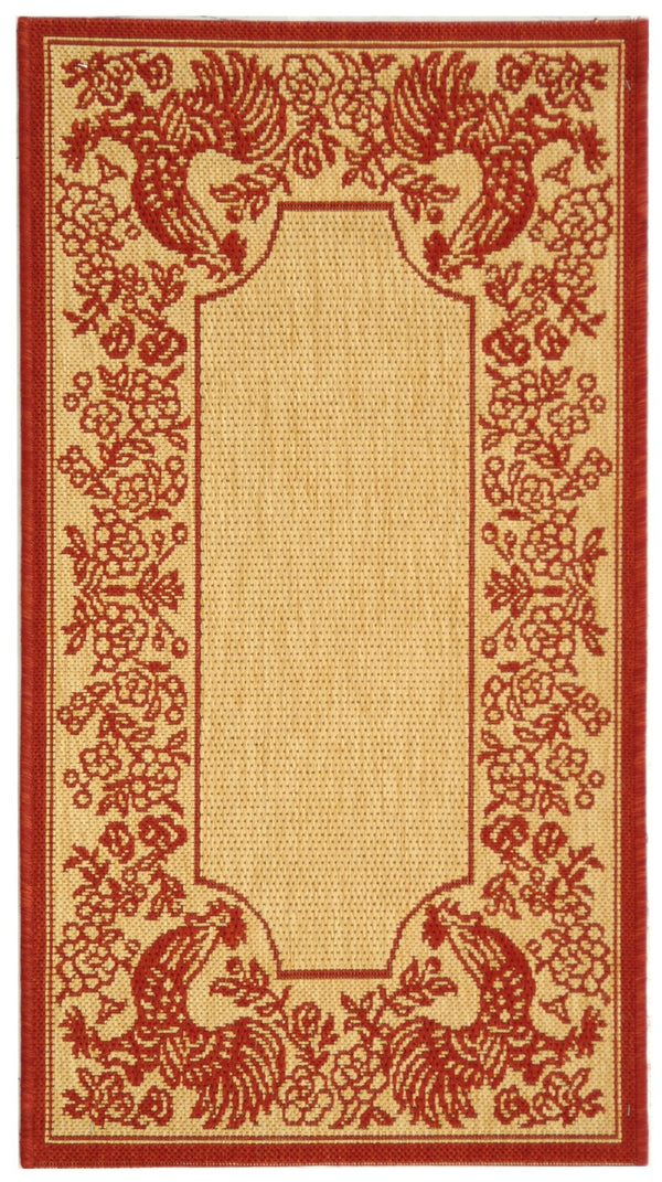 Safavieh Cy3305 Power Loomed 85.4% Polypropylene/10.4% Polyester/4.2% Latex Outdoor Rug CY3305-3701-214