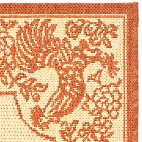 Safavieh Cy3305 Power Loomed 85.4% Polypropylene/10.4% Polyester/4.2% Latex Outdoor Rug CY3305-3701-3