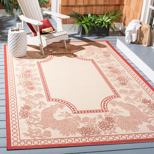 Safavieh Cy3305 Power Loomed 85.4% Polypropylene/10.4% Polyester/4.2% Latex Outdoor Rug CY3305-3701-214