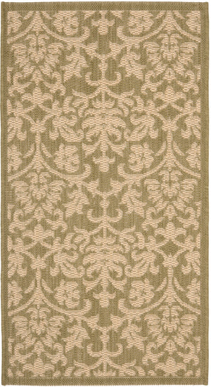 Safavieh Cy3416 Power Loomed 85.4% Polypropylene/10.4% Polyester/4.2% Latex Outdoor Rug CY3416-1E06-4