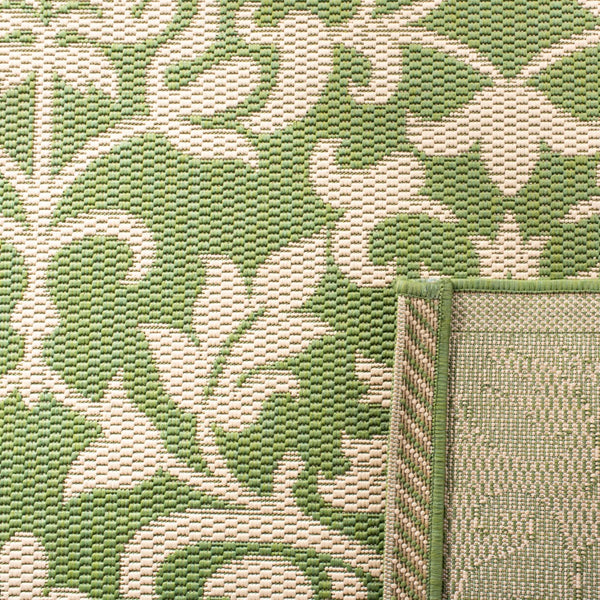 Safavieh Cy3416 Power Loomed 85.4% Polypropylene/10.4% Polyester/4.2% Latex Outdoor Rug CY3416-1E06-4