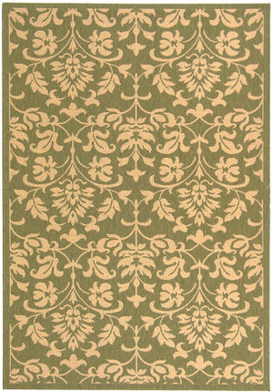 Safavieh Cy3416 Power Loomed 85.4% Polypropylene/10.4% Polyester/4.2% Latex Outdoor Rug CY3416-1E06-4