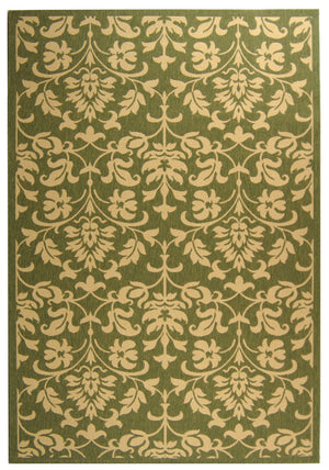 Safavieh Cy3416 Power Loomed 85.4% Polypropylene/10.4% Polyester/4.2% Latex Outdoor Rug CY3416-1E06-4