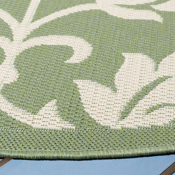 Safavieh Cy3416 Power Loomed 85.4% Polypropylene/10.4% Polyester/4.2% Latex Outdoor Rug CY3416-1E06-4