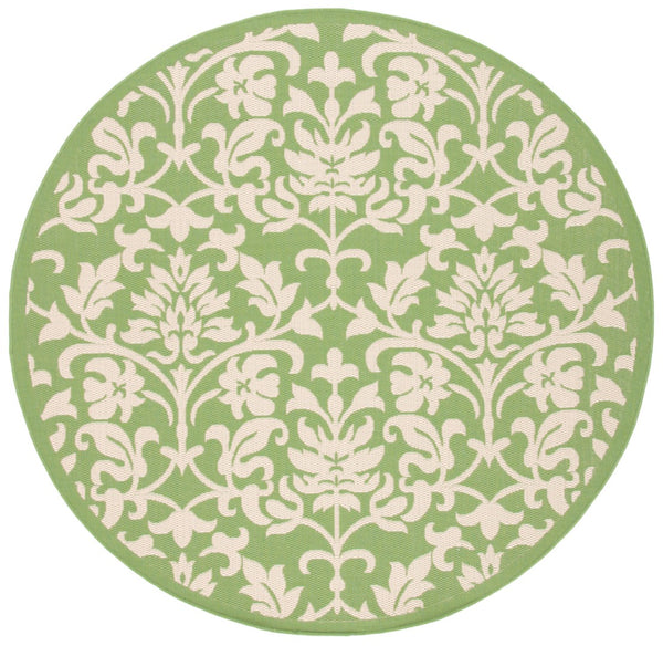 Safavieh Cy3416 Power Loomed 85.4% Polypropylene/10.4% Polyester/4.2% Latex Outdoor Rug CY3416-1E06-4