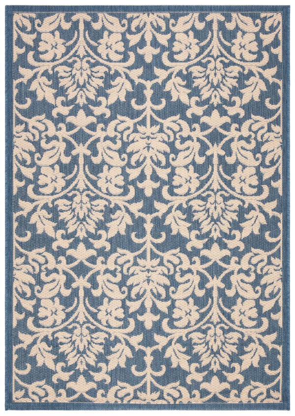 Safavieh Cy3416 Power Loomed 85.4% Polypropylene/10.4% Polyester/4.2% Latex Outdoor Rug CY3416-3103-4
