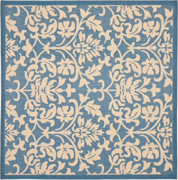 Safavieh Cy3416 Power Loomed 85.4% Polypropylene/10.4% Polyester/4.2% Latex Outdoor Rug CY3416-3103-3