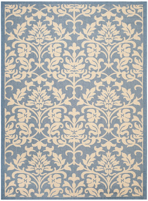 Safavieh Cy3416 Power Loomed 85.4% Polypropylene/10.4% Polyester/4.2% Latex Outdoor Rug CY3416-3103-3