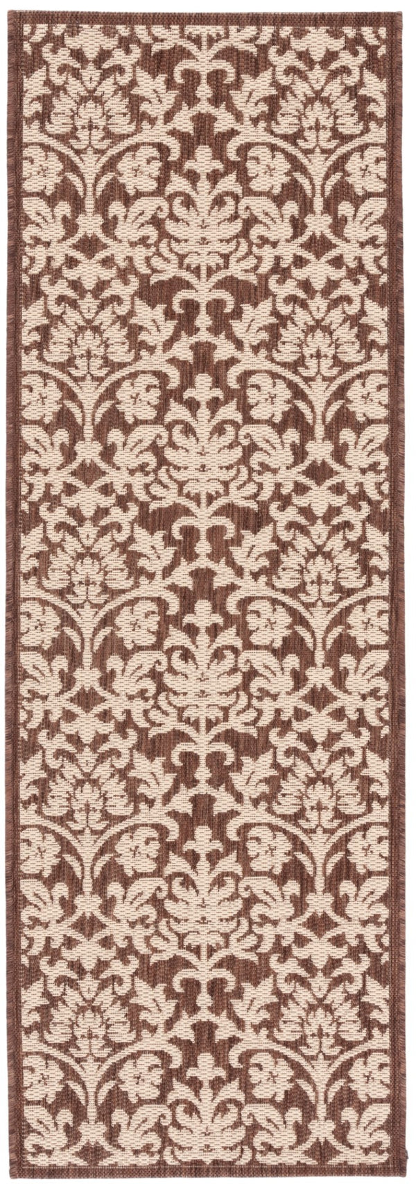 Safavieh Cy3416 Power Loomed 85.4% Polypropylene/10.4% Polyester/4.2% Latex Outdoor Rug CY3416-3409-4